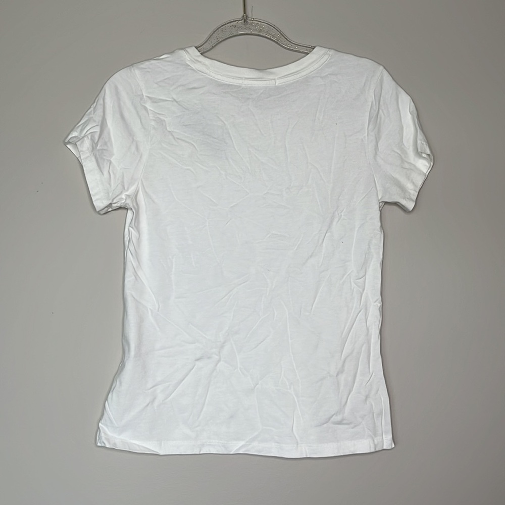 Threads 4 Thought White ‘Hello’ Script Tshirt - image 4